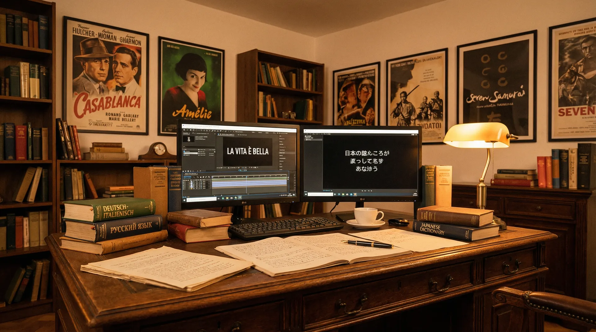 翻译间 - 中文字幕 协作工作室